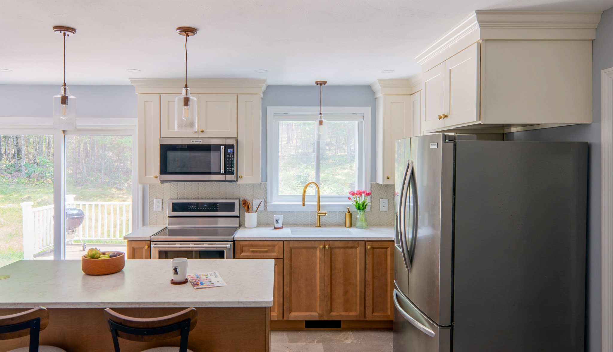 Finished Kitchen - Side View