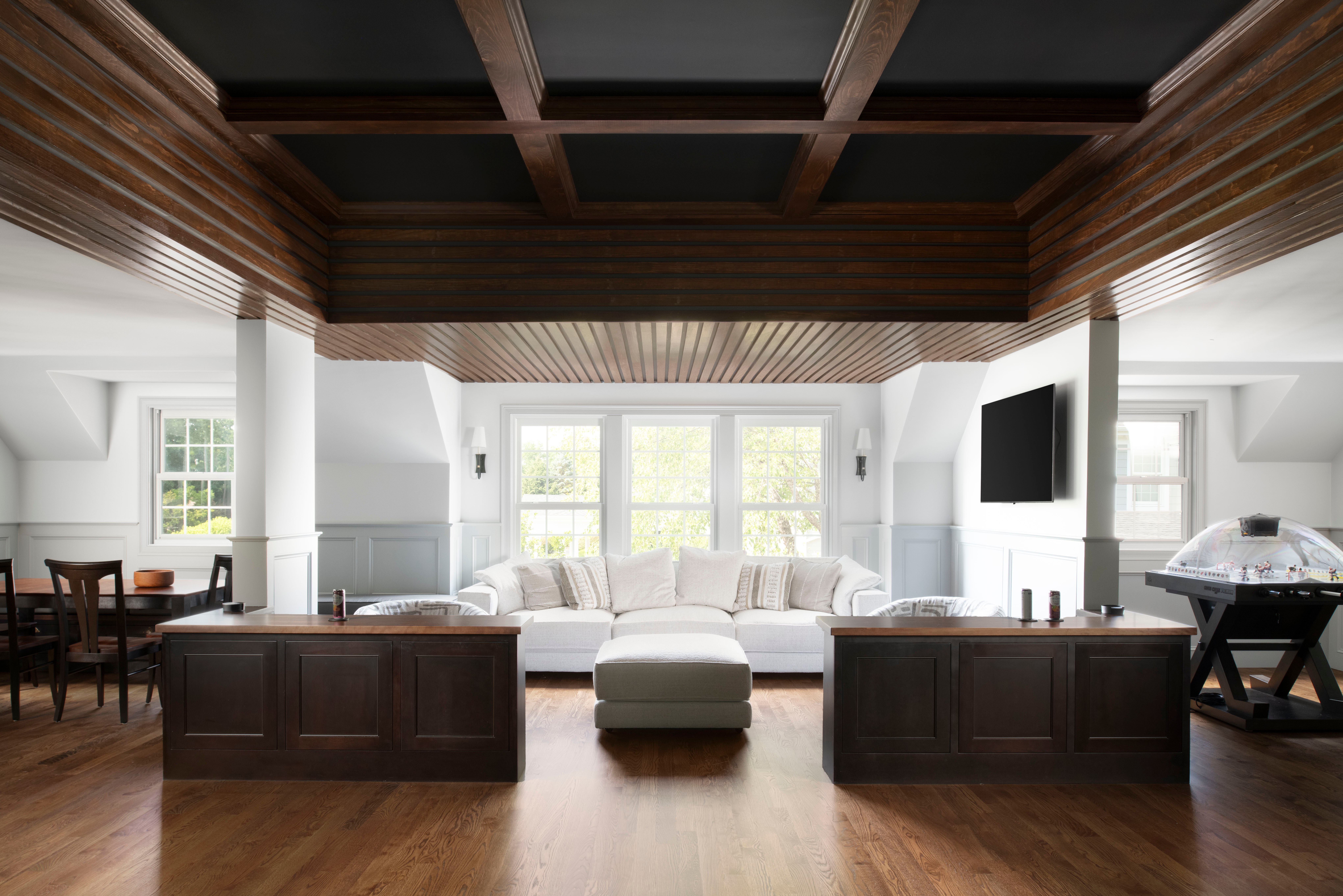 Above-Garage Game Room Conversion Blackdog