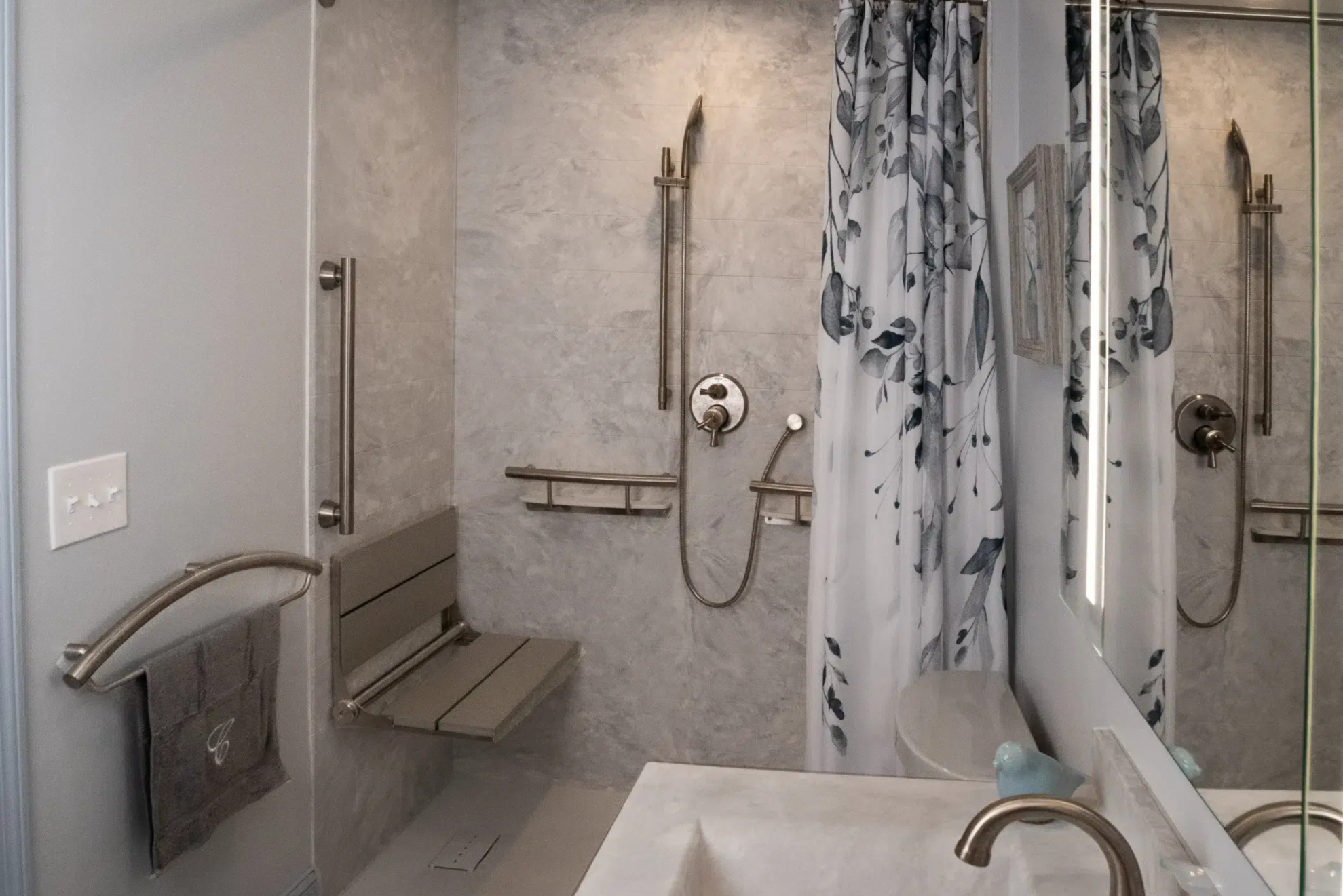 Aging in place bathroom