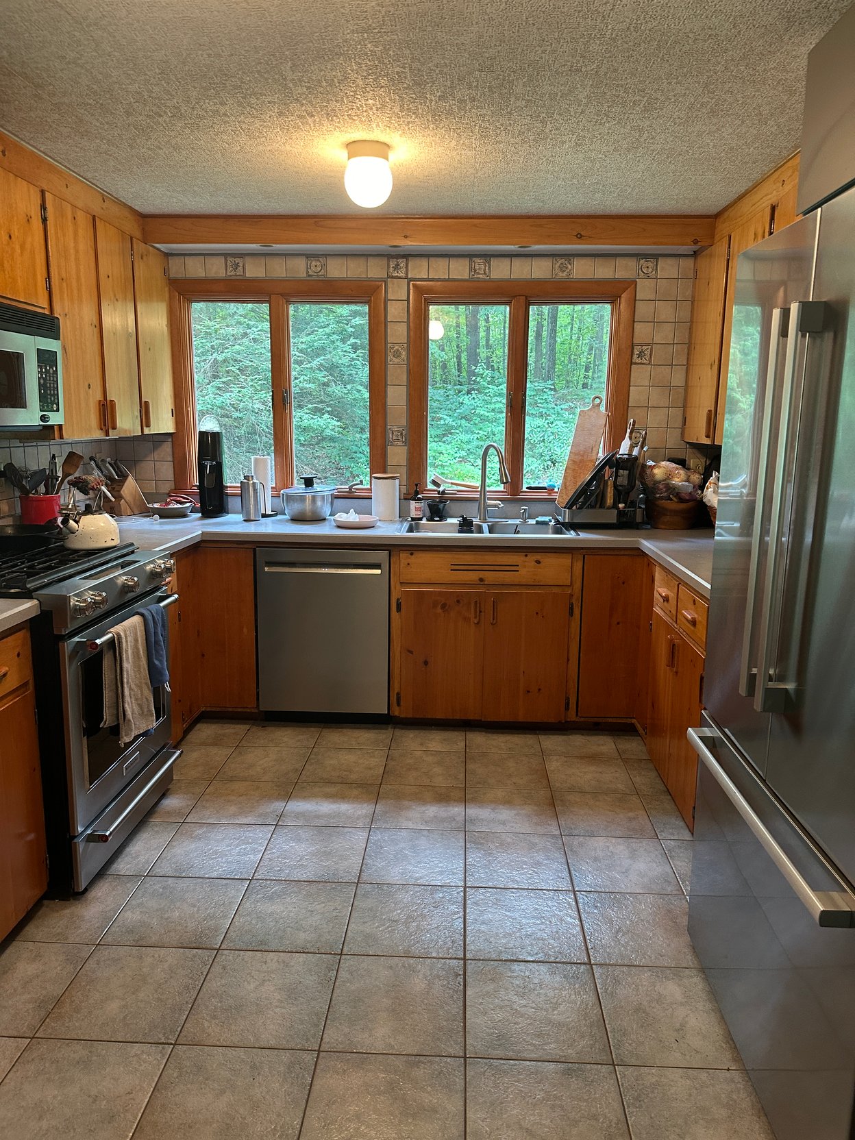 Contemporary | Mid Century | Organic Outdoor Kitchen Remodel in Hollis, NH by Blackdog Design/Build/Remodel project photo 9