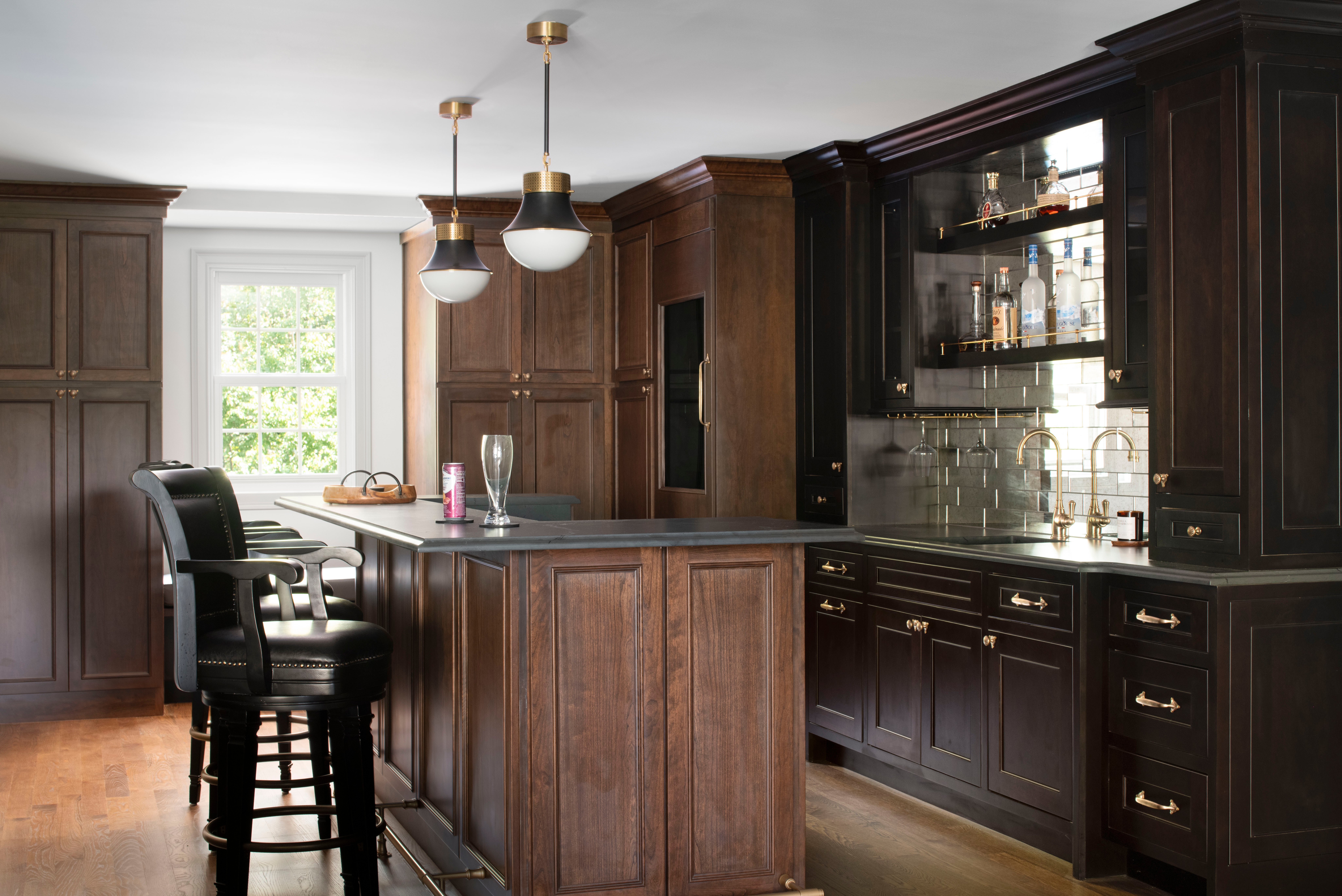 Custom Game Room Wet Bar