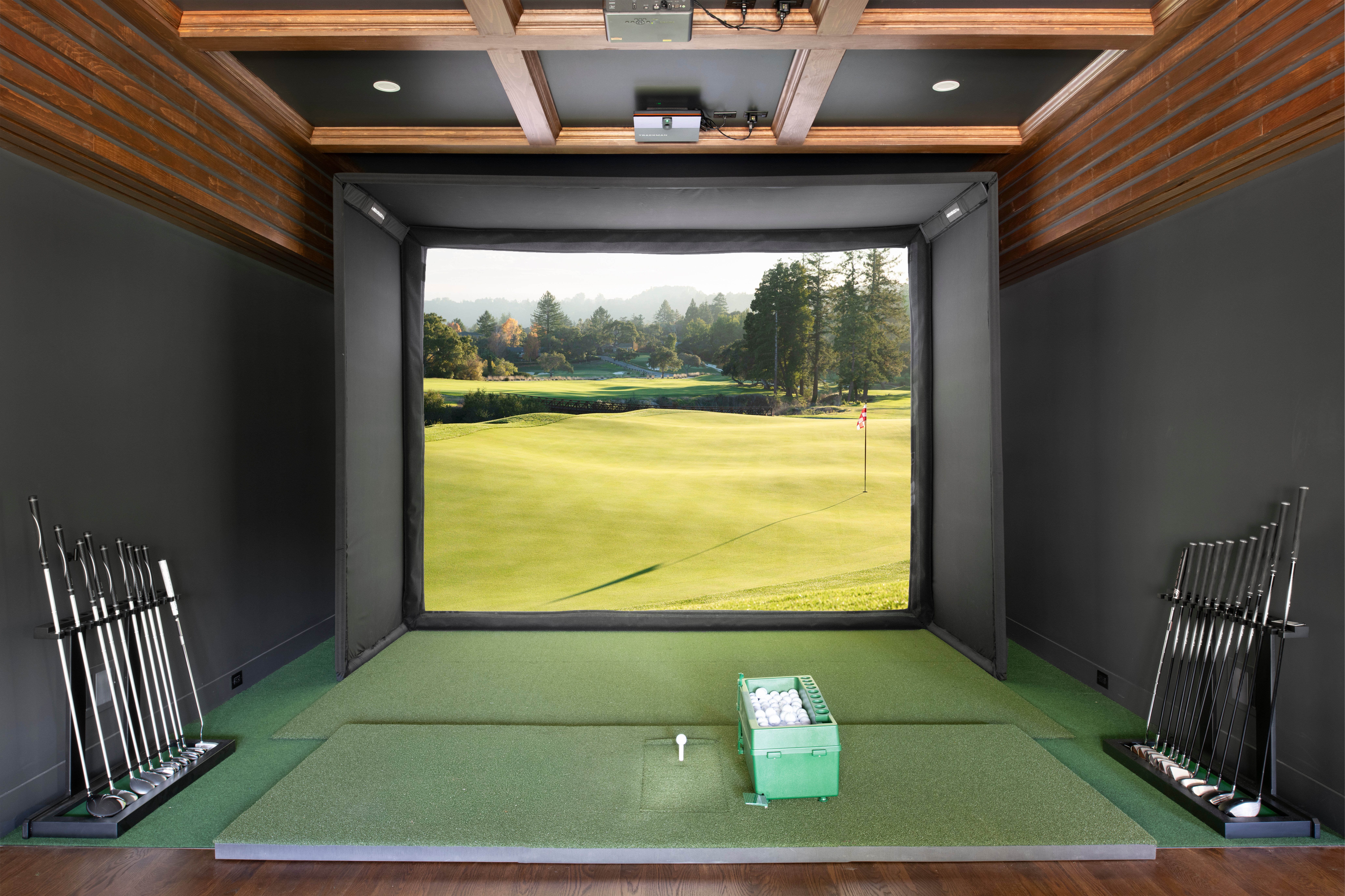 Game Room Custom Golf Simulator