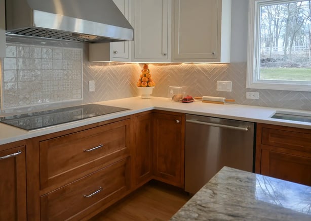 Corner view of Henke Kitchen Remodel