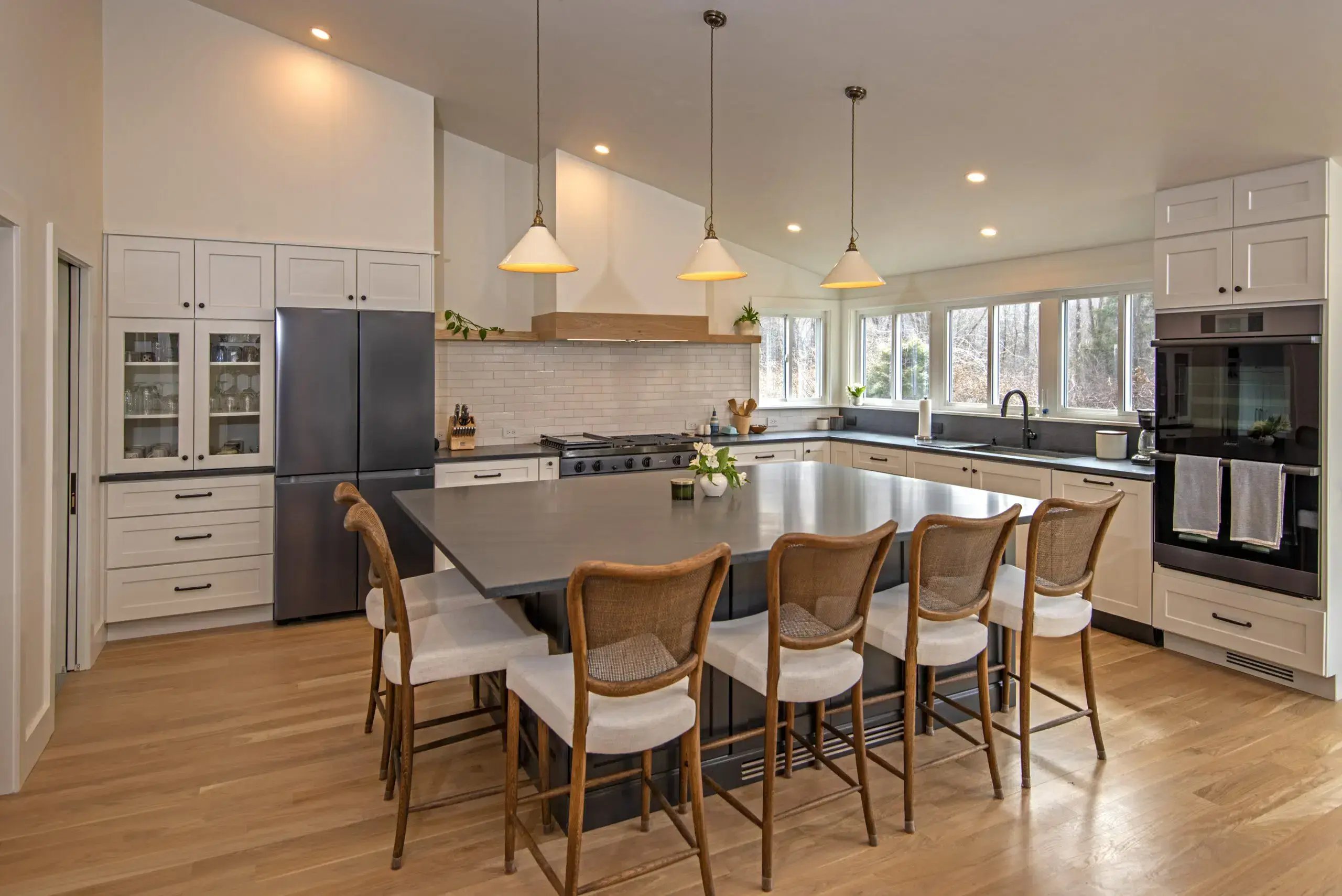 Open Concept Kitchen in Andover, Massachusetts
