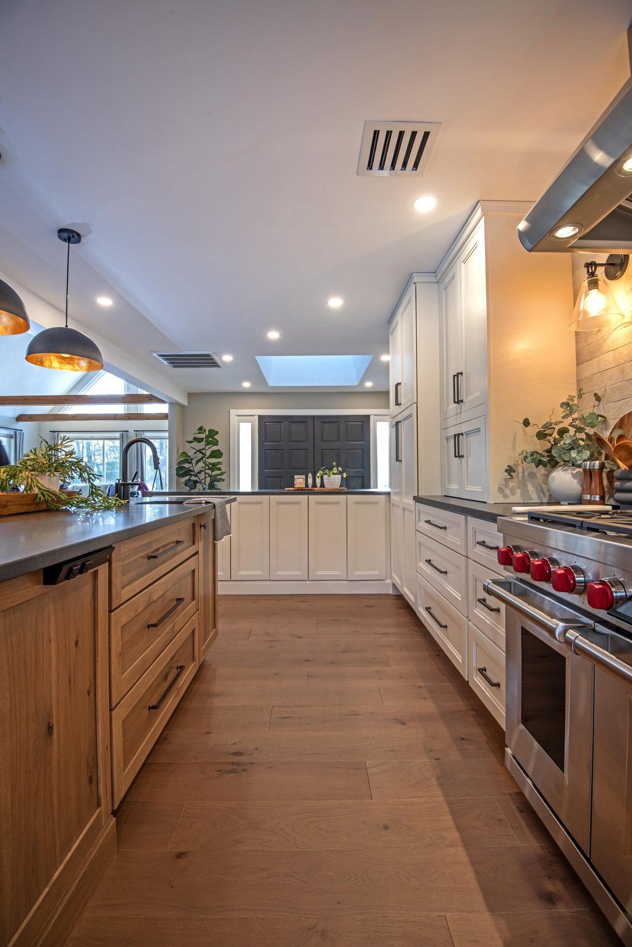 Modern Lodge Inspired Kitchen Remodel in North Andover, MA by Blackdog Design/Build/Remodel project photo 6