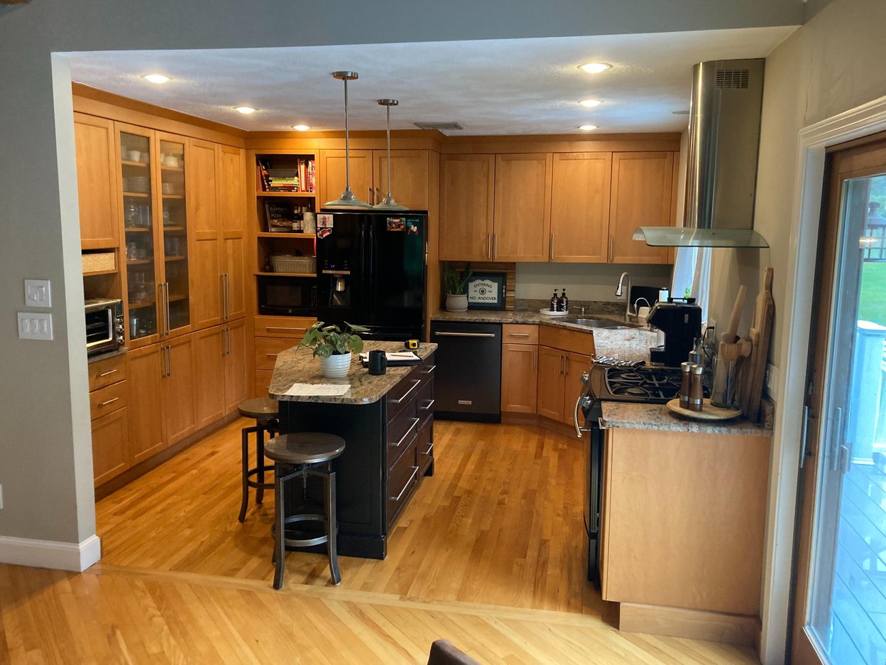 Modern Lodge Inspired Kitchen Remodel in North Andover, MA by Blackdog Design/Build/Remodel project photo 8