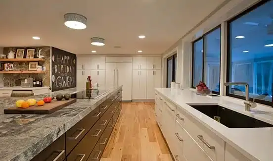 Contemporary Kitchen with Clean Lines