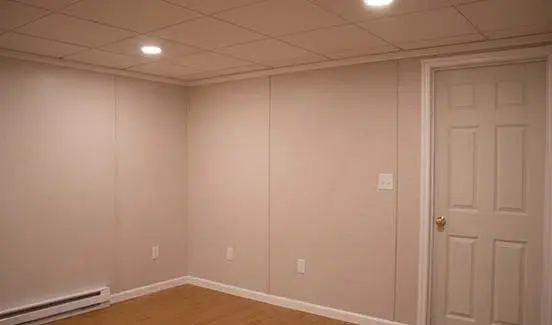 Basement finishing drywall repair