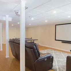 finished basement by blackdog builders
