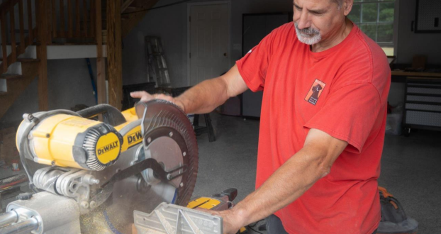 Blackdog Home Services technician at work